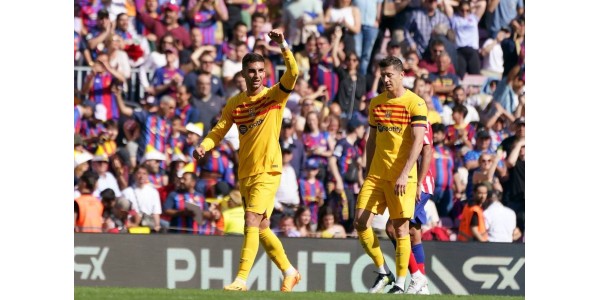 Barcelona besiegte Atlético Madrid zu Hause mit 1-0